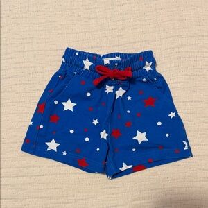 Red, White and Bloom shorts